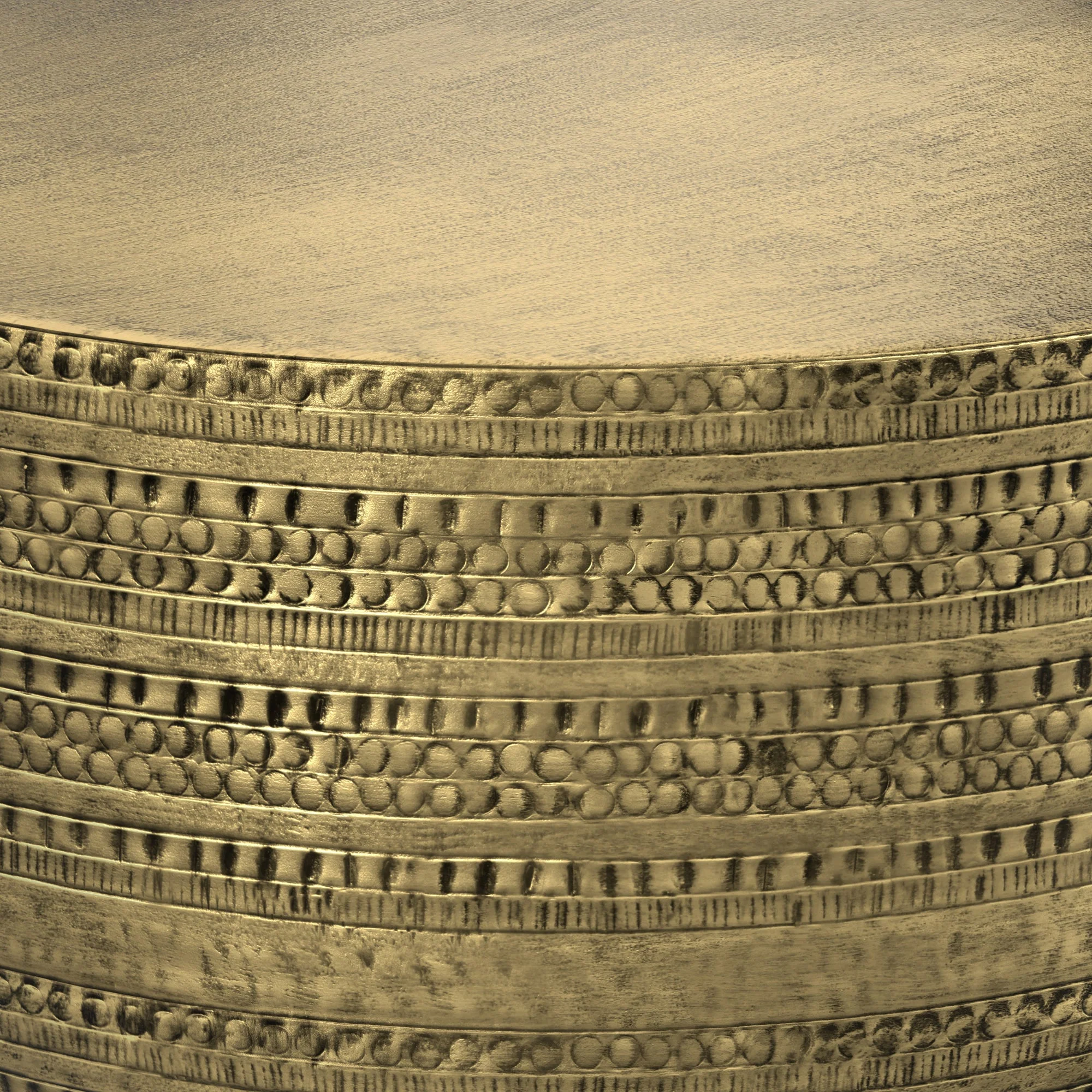 Imagination Large Round-Shaped Metal Coffee Table