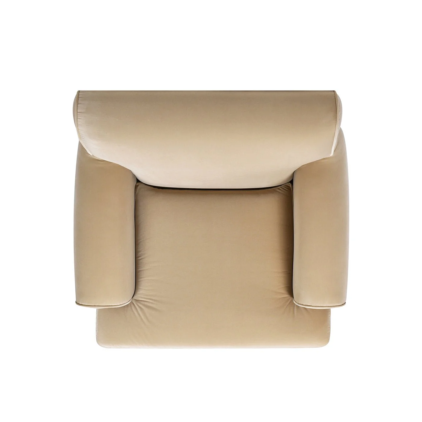 Cobaltex Upholstered Arm Chair with Metal Casters and Rolled Arms