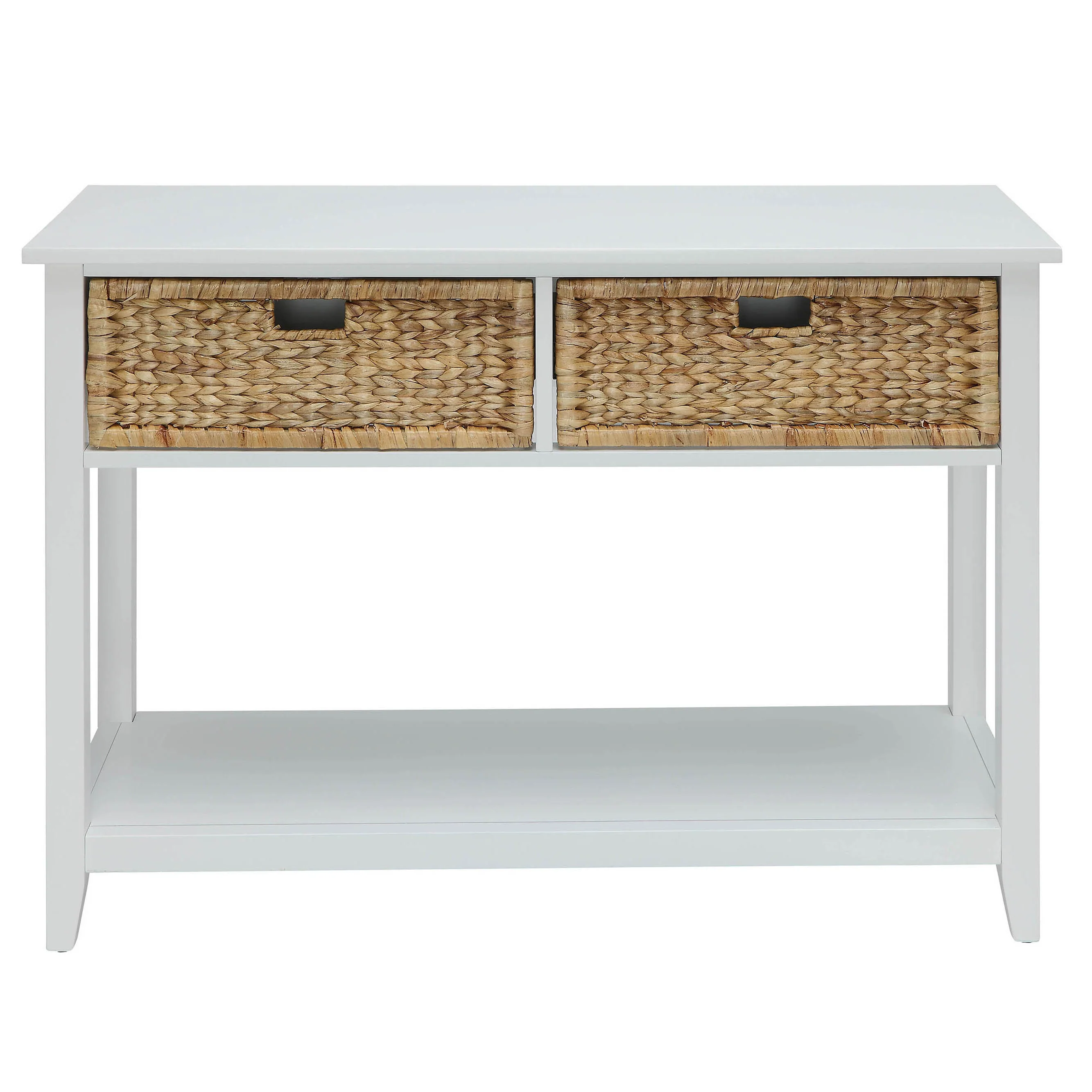 White Console Table with 2-Drawer