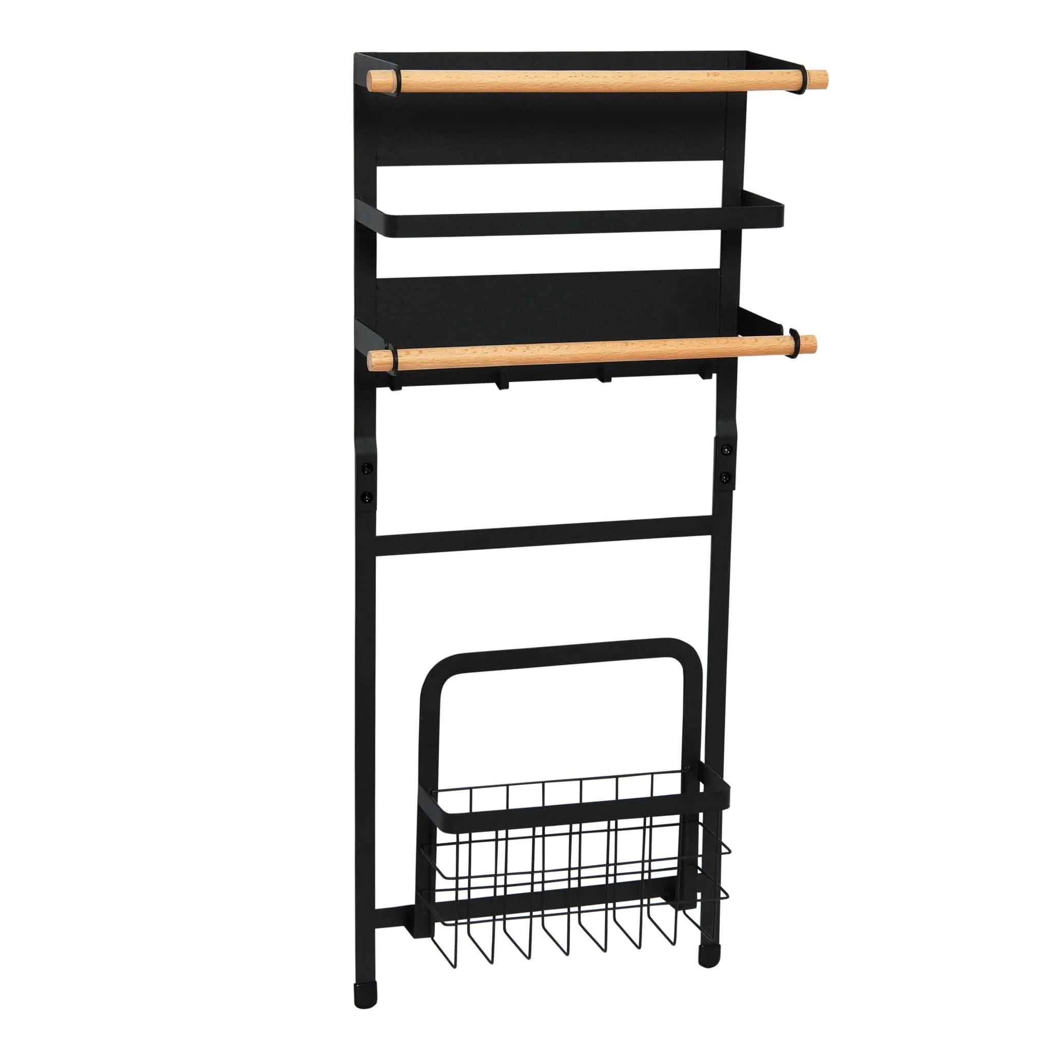 Household Essentials Metal Magnetic Organizer Rack