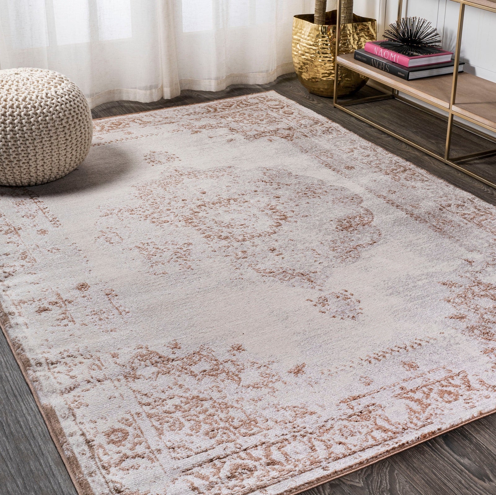 Rosalia Cottage Medallion Area Rug