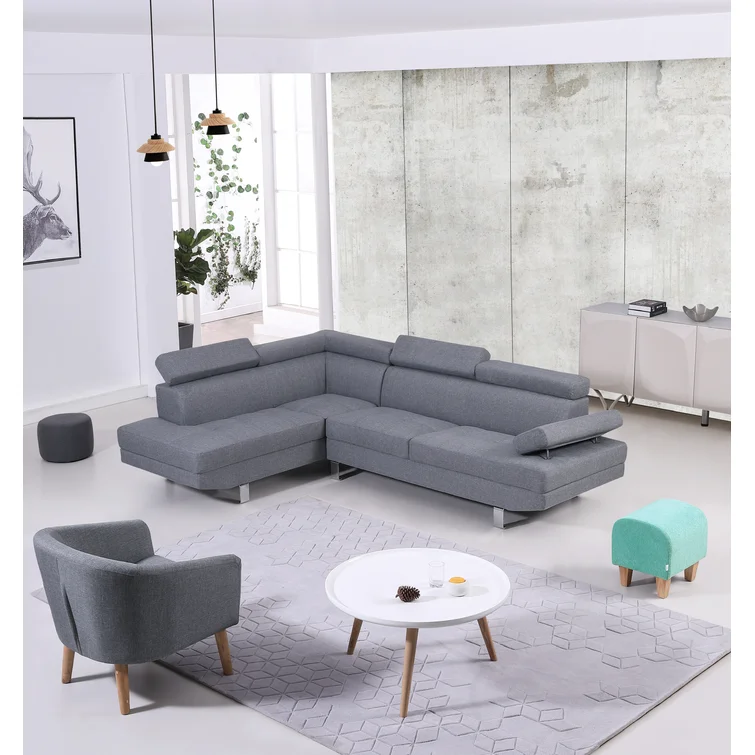 Steinway 2 - Piece Upholstered Sectional