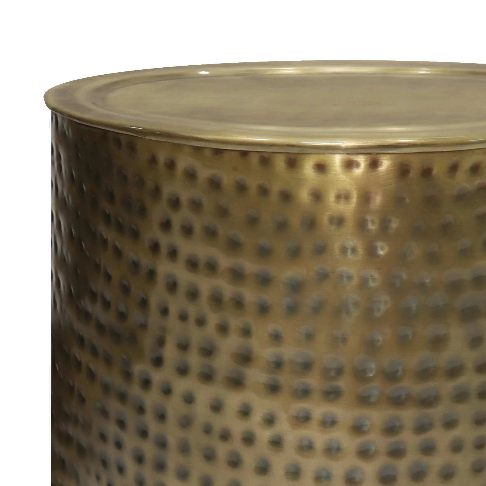 Hyperion Side Table with Round Cylinder Shape