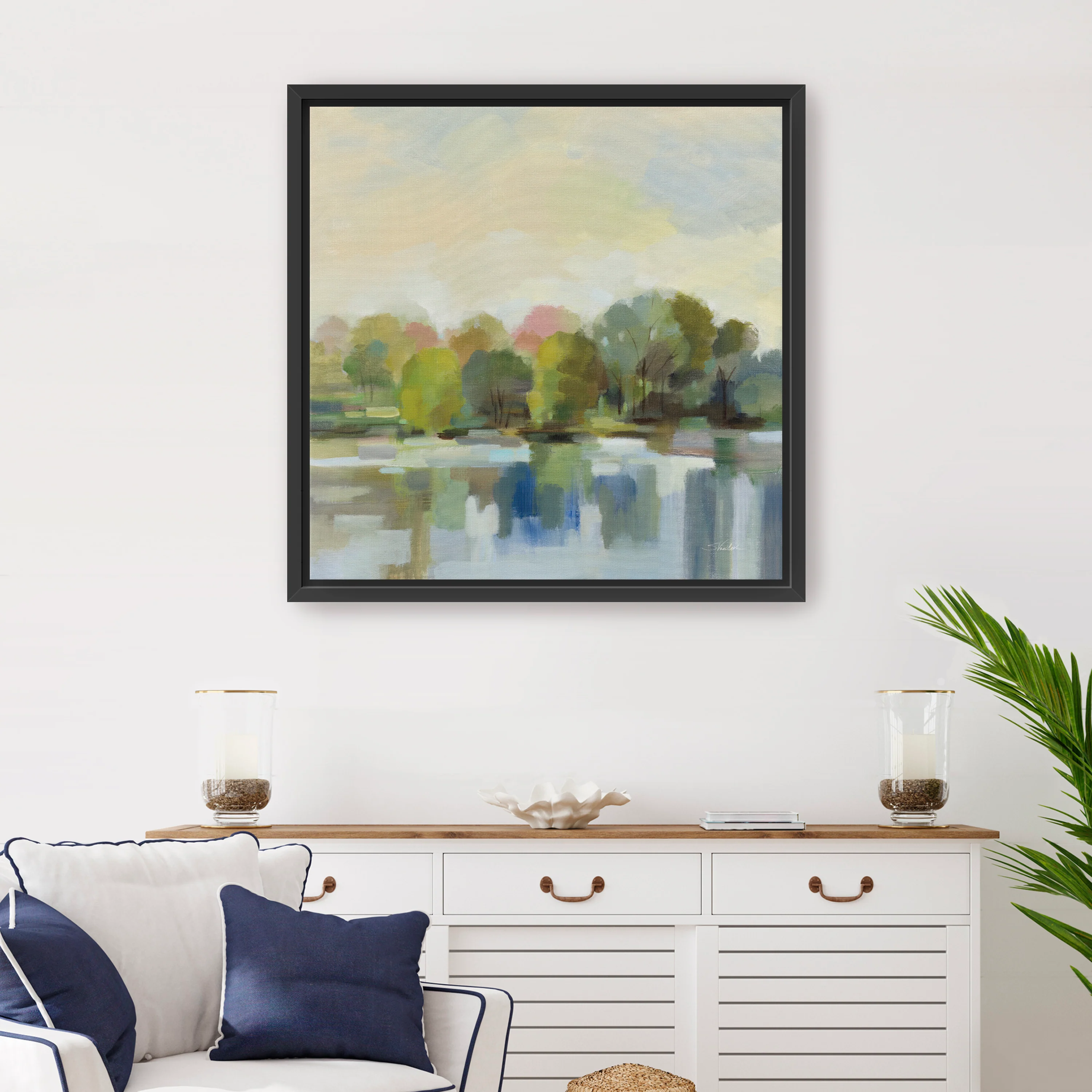 Spring Willows Canvas Giclee