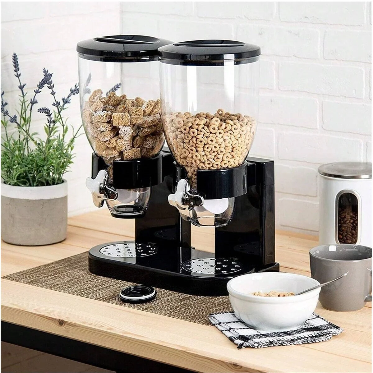 ColourTreeUSA 2L Single, Double or Triple Commercial Dry Food Dispenser