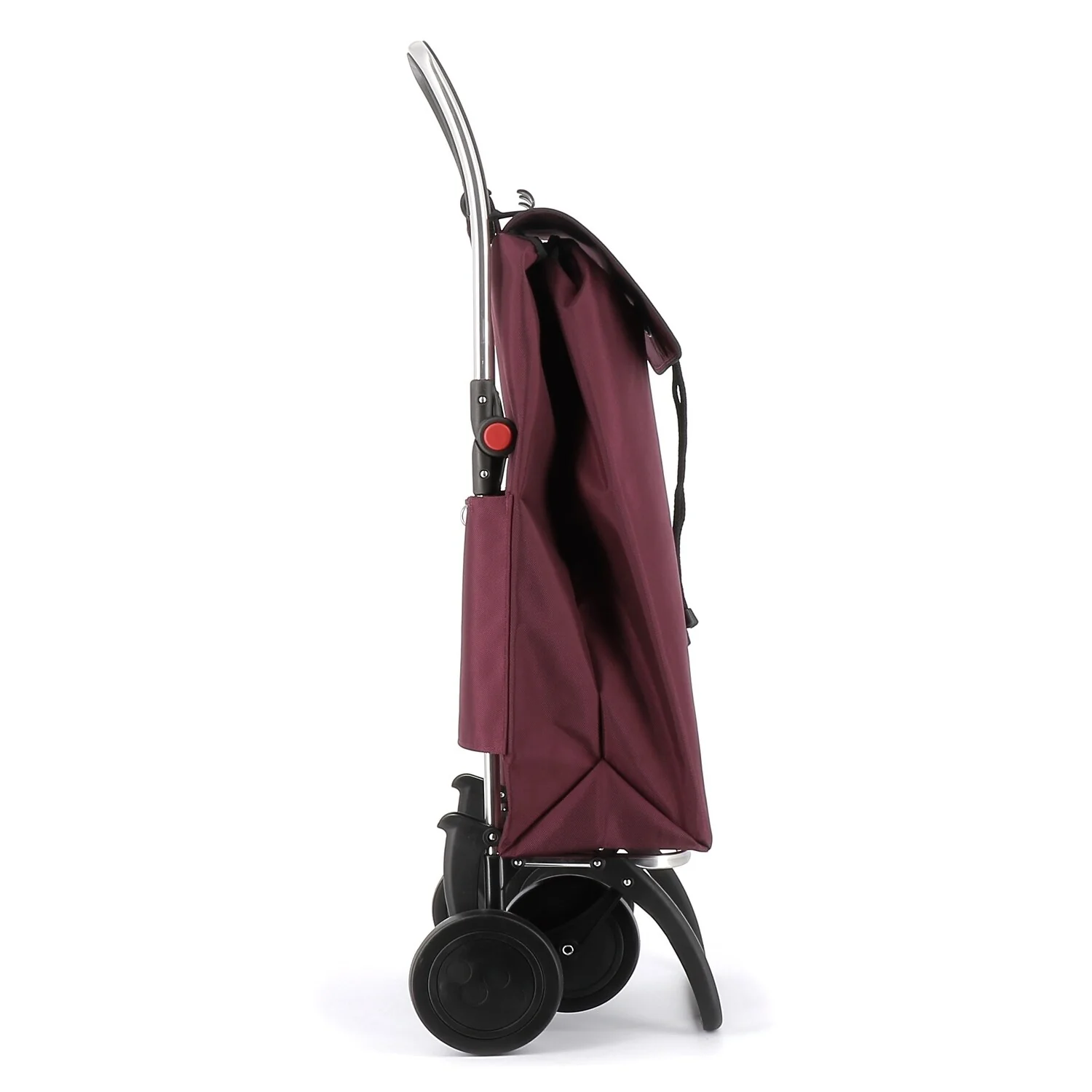 Rolser I-Max MF 4 Wheel Foldable Shopping Trolley - 15.35 in. W x 41.34 in. H x 12.6 in. D
