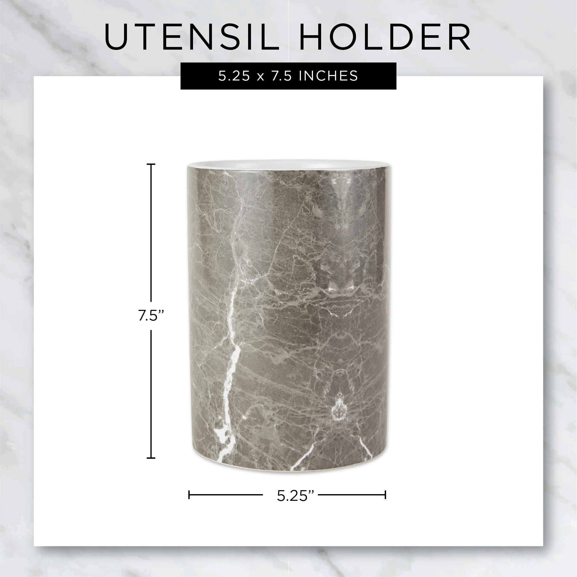 DII Stir It Up Ceramic Utensil Holder