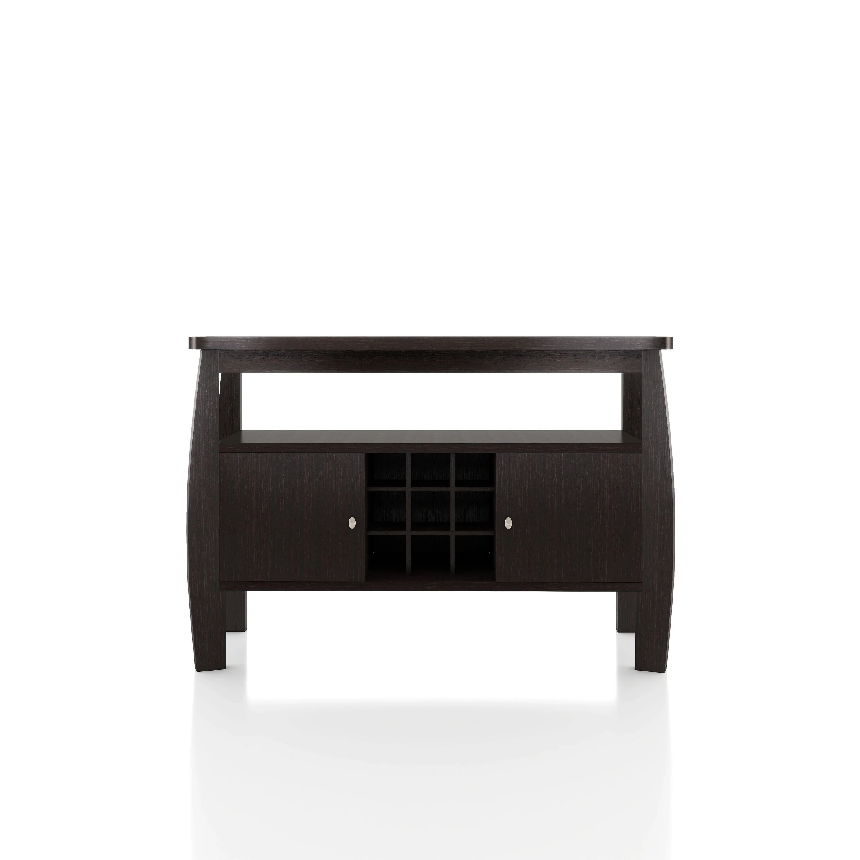 Furniture of America True Modern 51-inch Cappuccino 1-shelf Buffet Table