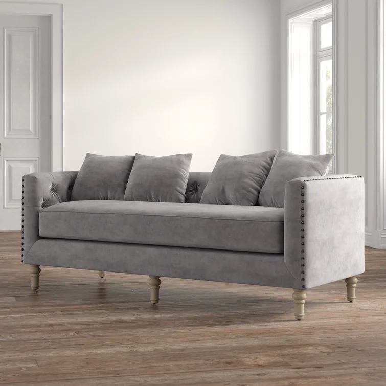 Appalachia 84'' Velvet Sofa