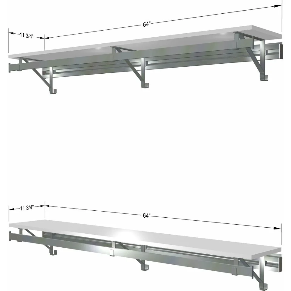 arrange a SPACE RCMBX Double Shelf-Hang Closet System