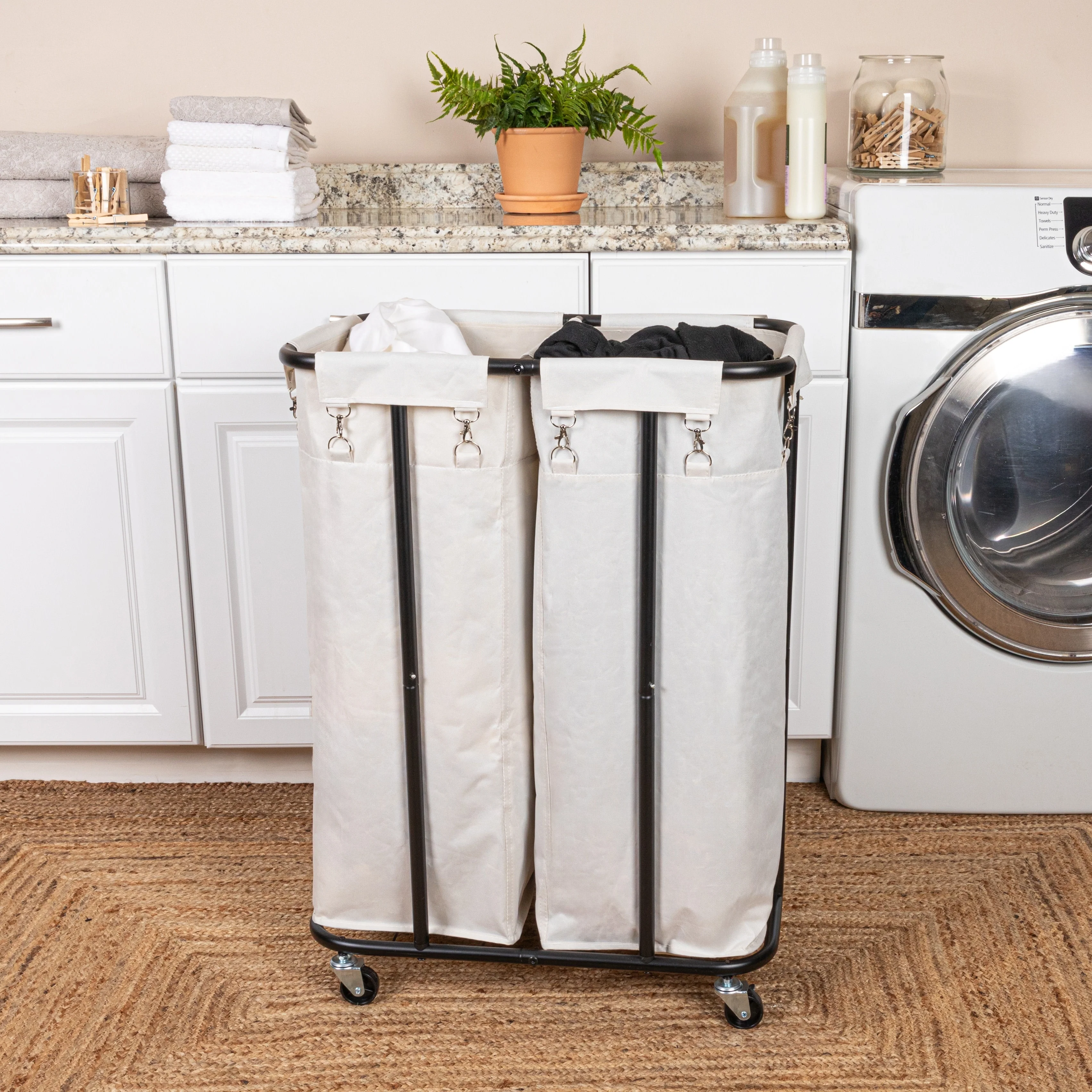 Household Essentials Laundry Cart