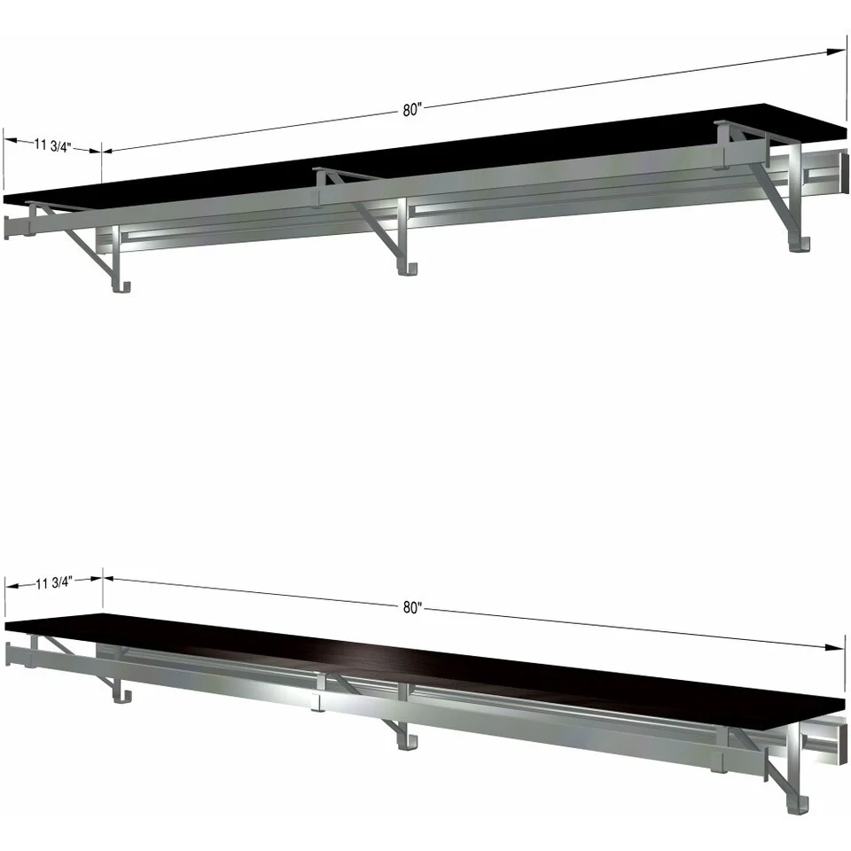 arrange a SPACE RCMBX Double Shelf-Hang Closet System