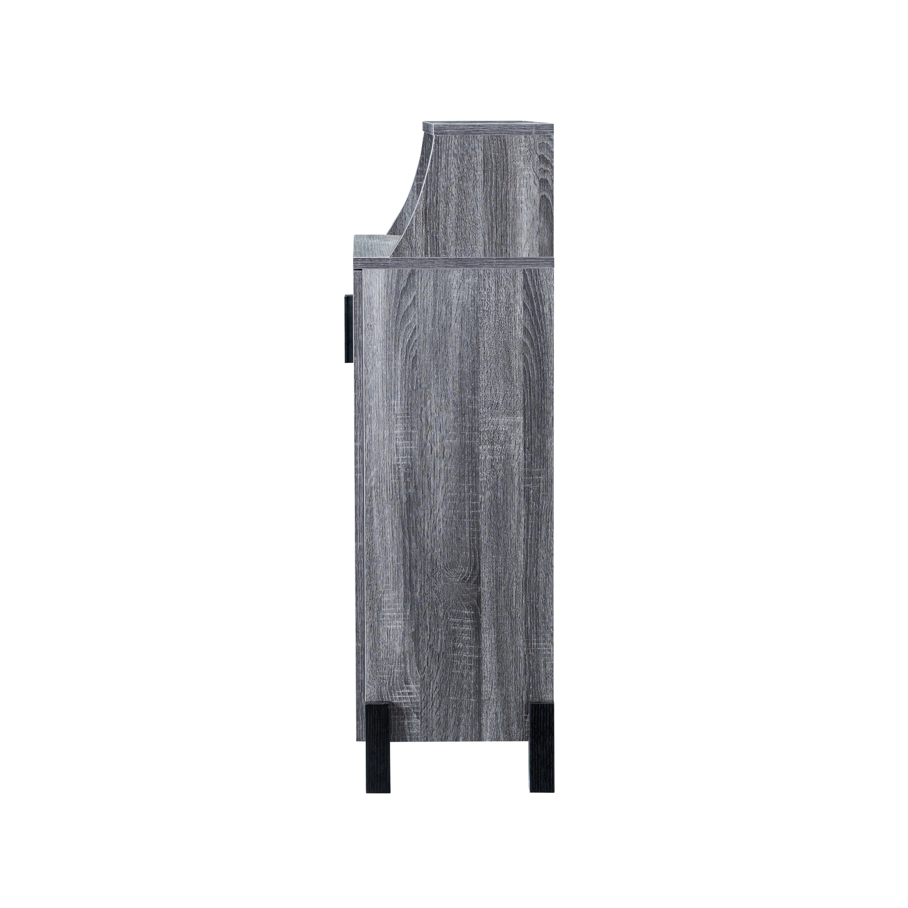 Sost Contemporary 5-shelf Shoe Cabinet by Furniture of America
