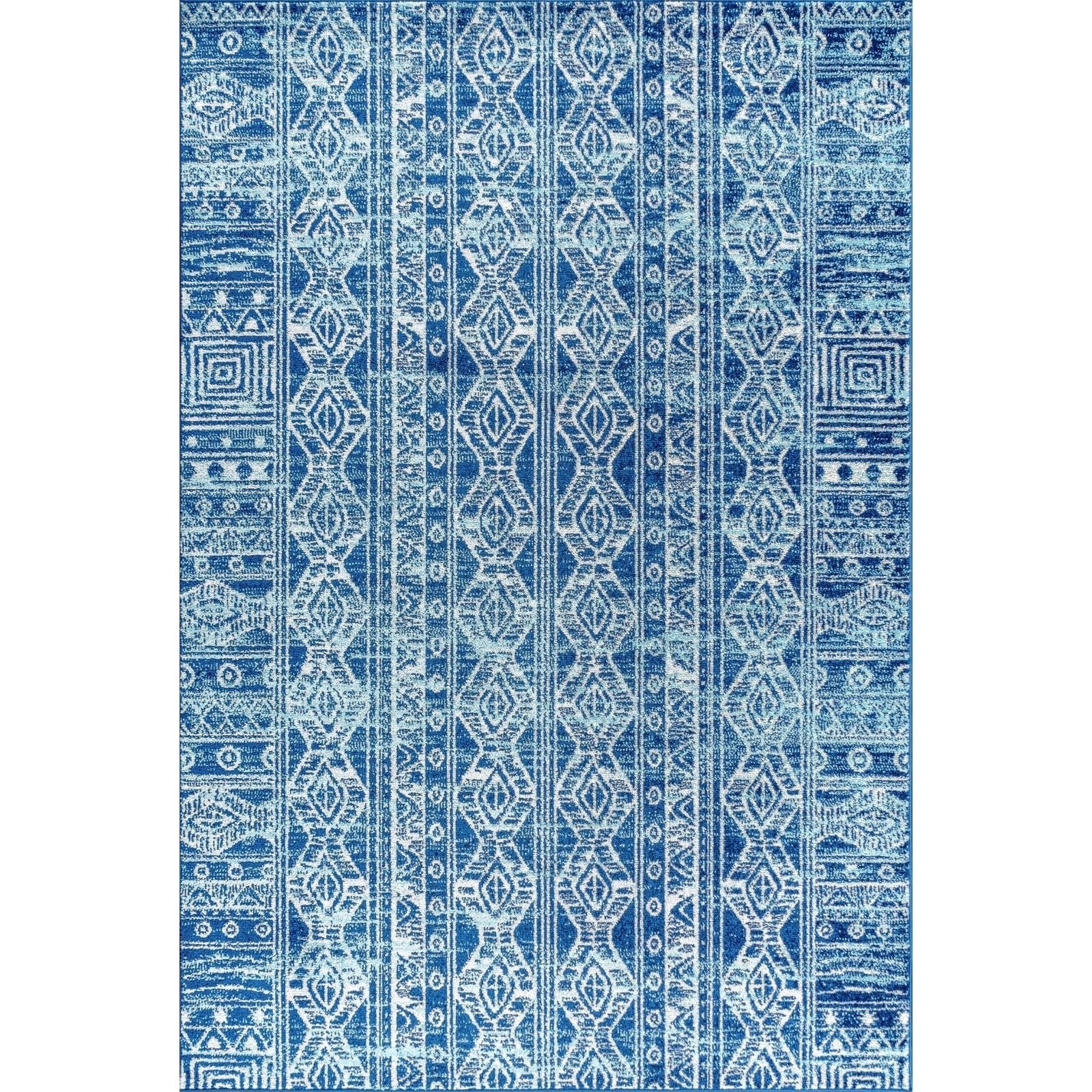 Modern Persian Boho Vintage Tribal Area Rug