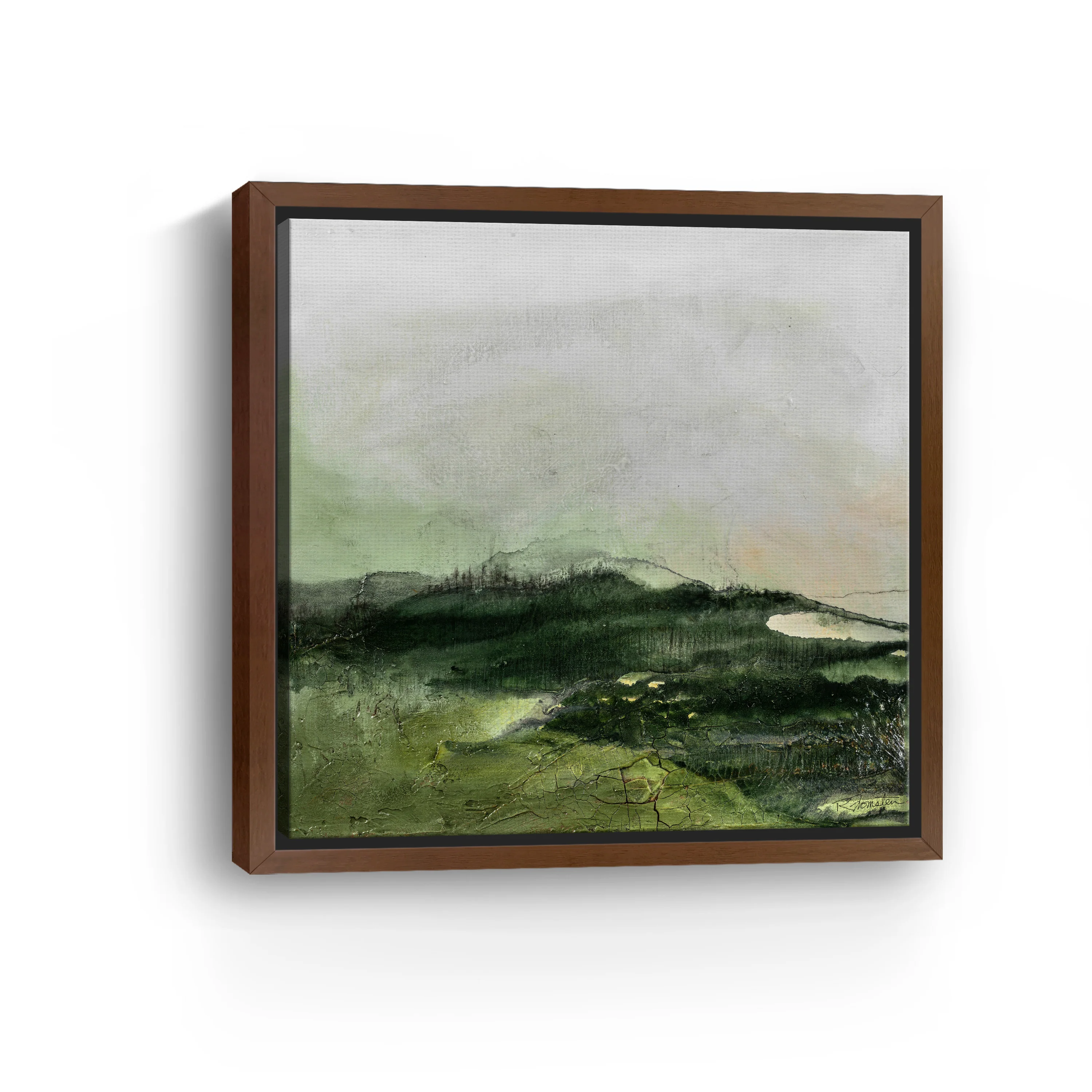 Distant Pines Canvas Giclee