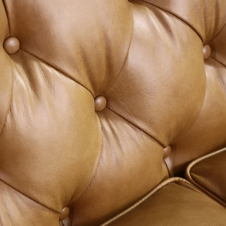 Woodford 84.6'' Leather Sofa