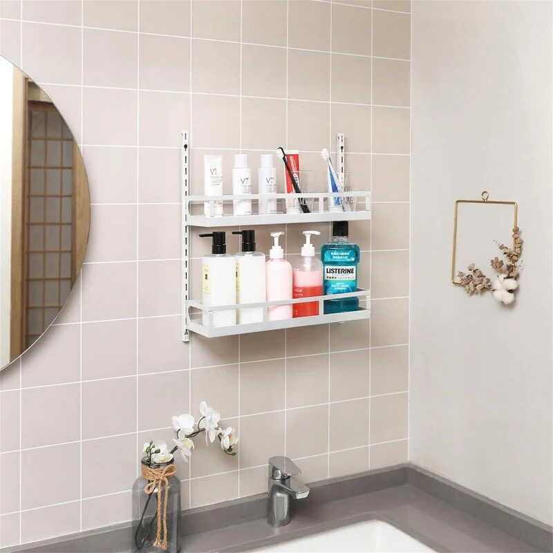 Wall Mount Spice Rack Organizer 5 Tier Height - 4.6