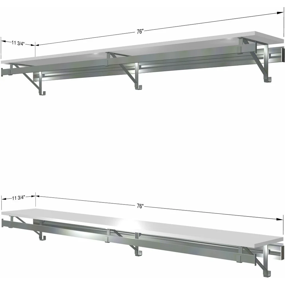 arrange a SPACE RCMBX Double Shelf-Hang Closet System