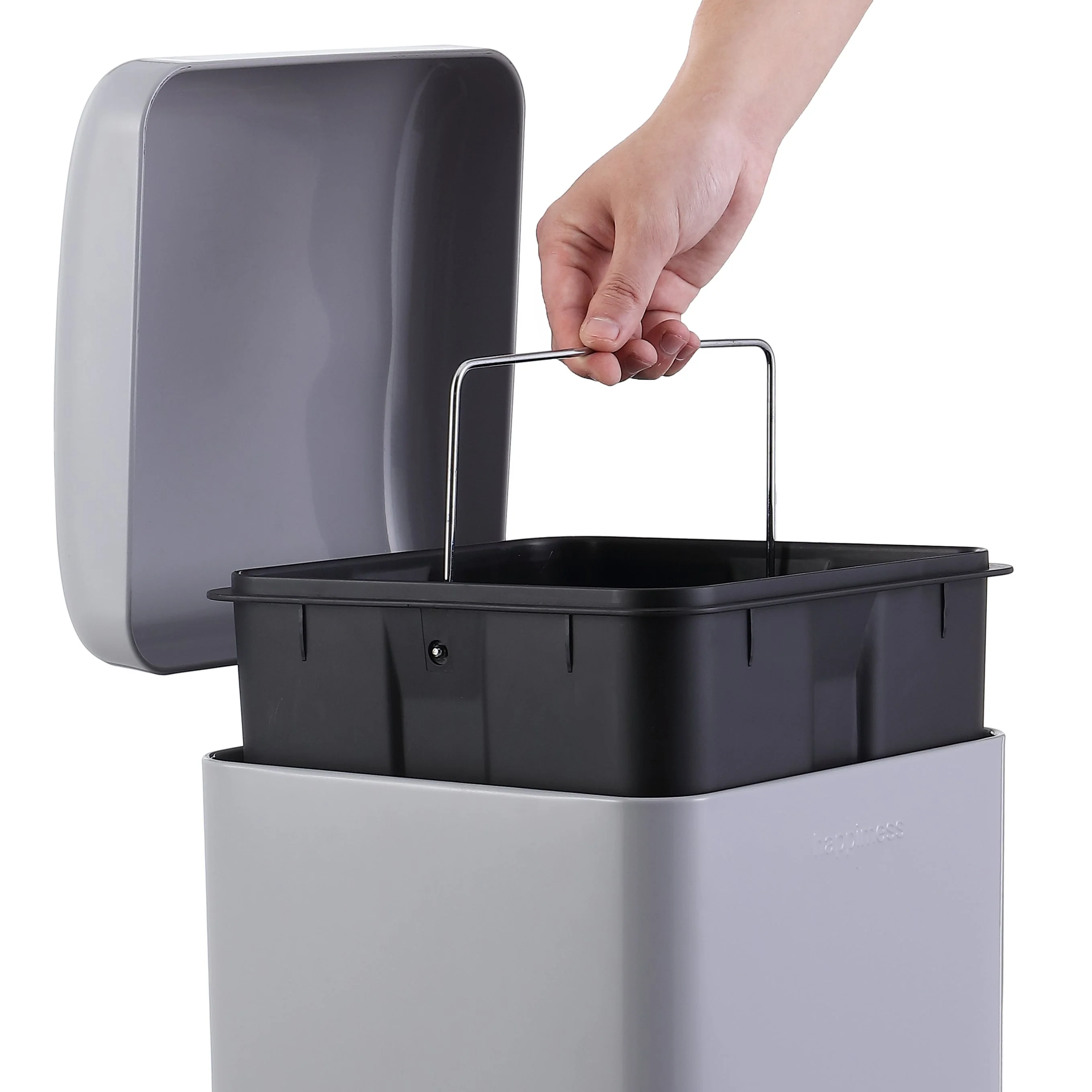 happimess Betty Retro 8-Gallon Step-Open Trash Can