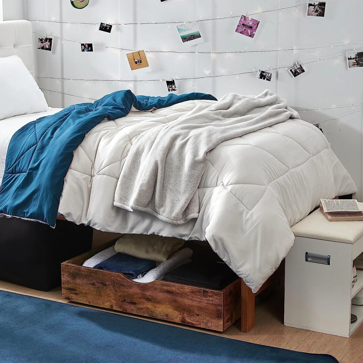 The Storage MAX - Underbed Wooden Organizer with Wheels