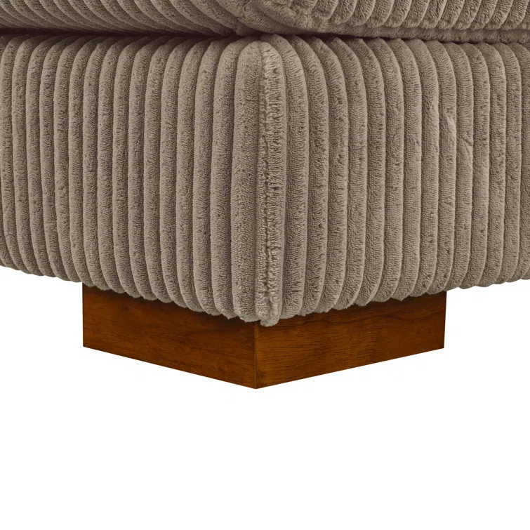 Drinel 90'' Square Arm Sofa