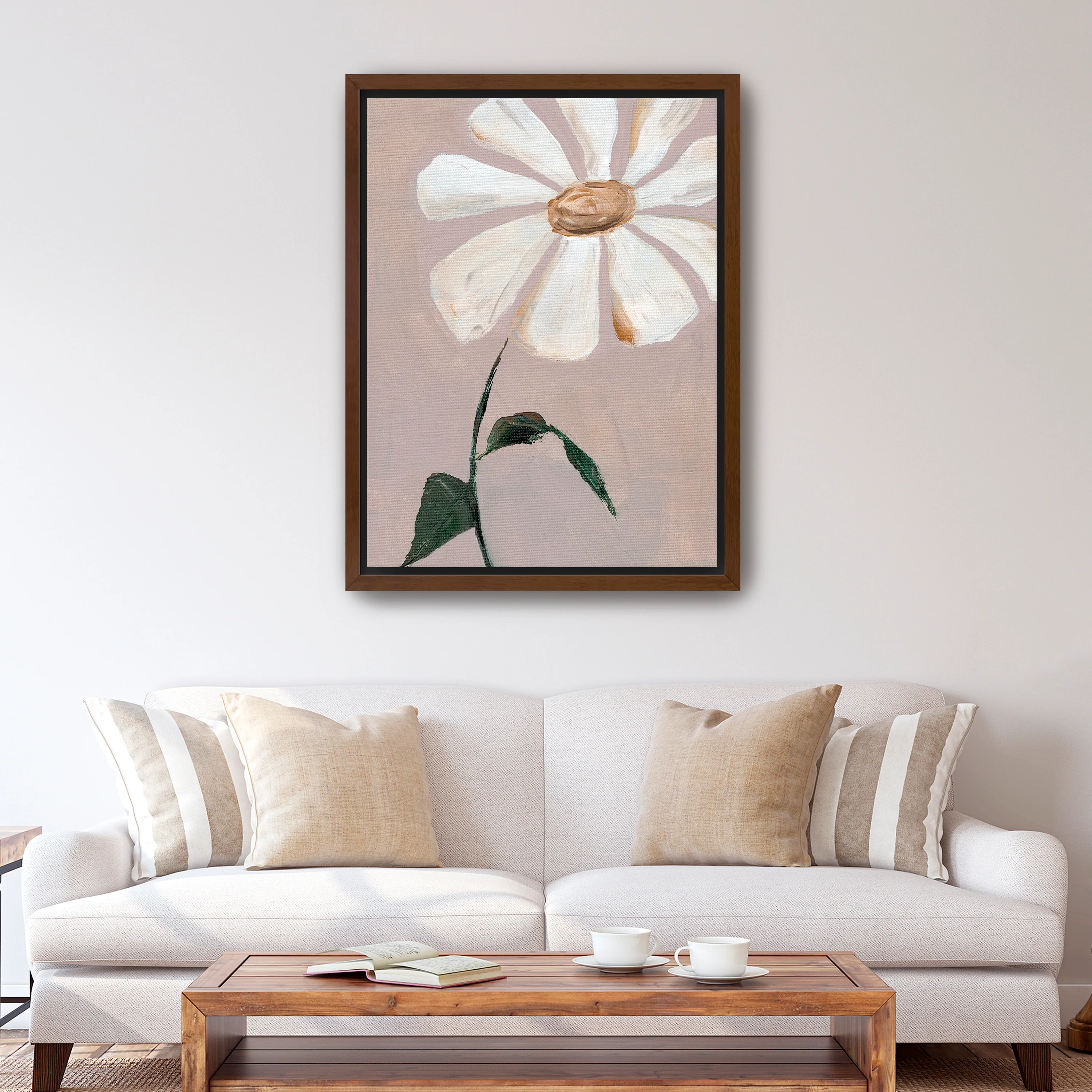Flower Canvas Giclee