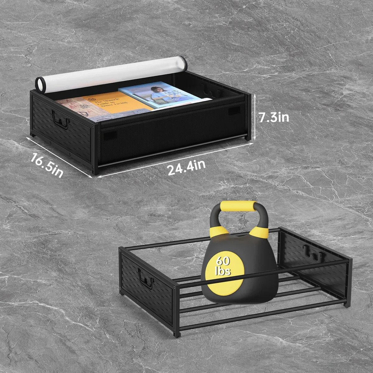 Under Bed Storage with Wheels