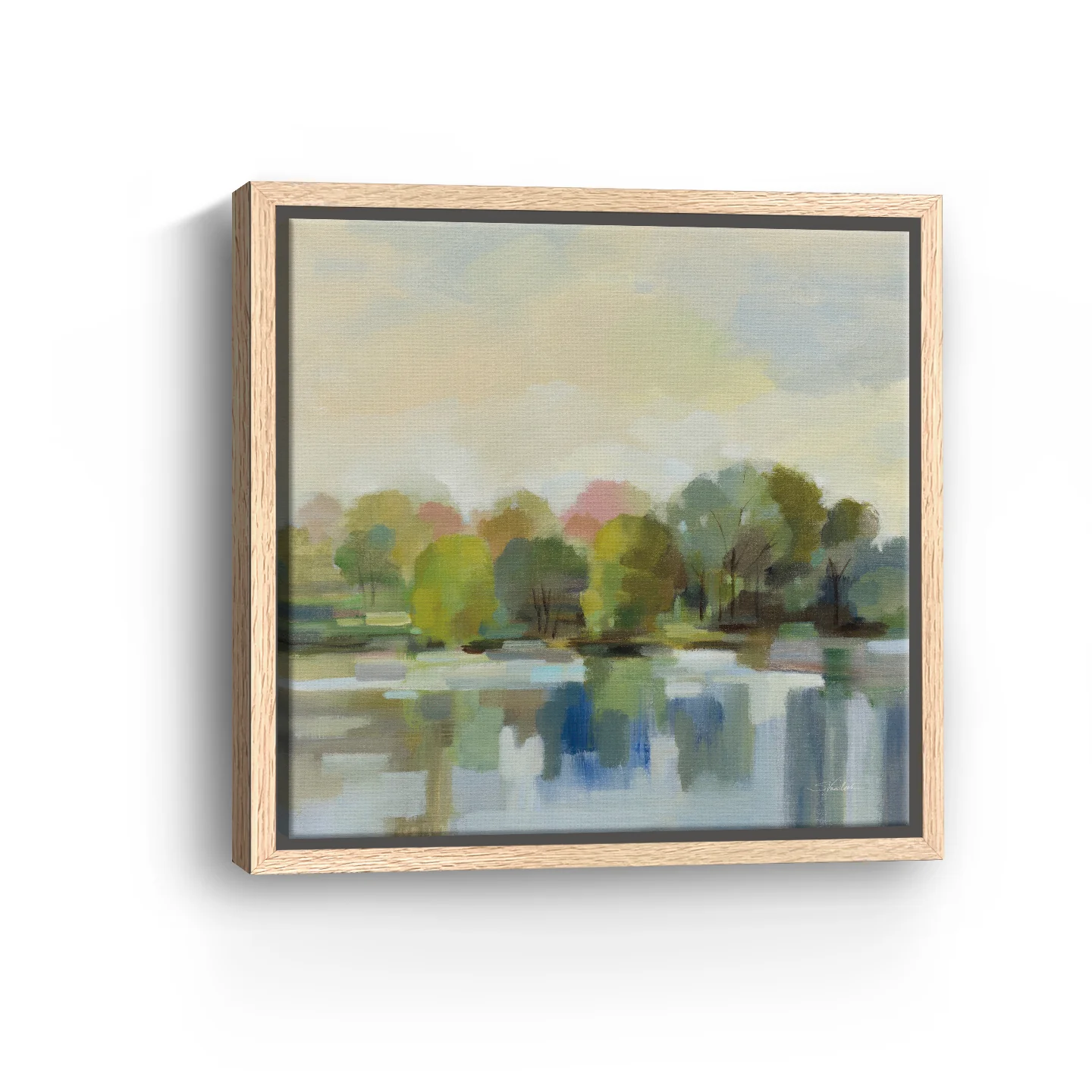 Spring Willows Canvas Giclee