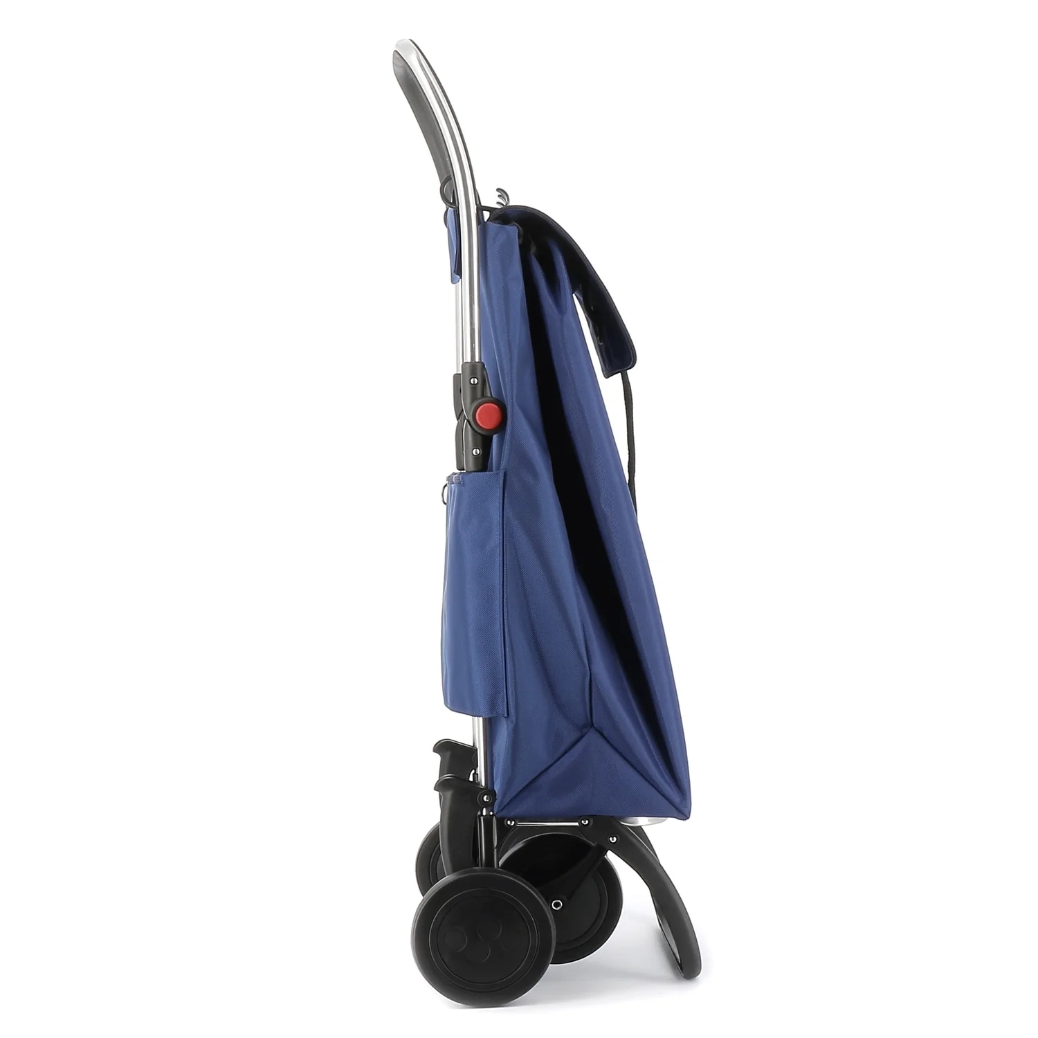 Rolser I-Max MF 4 Wheel Foldable Shopping Trolley - 15.35 in. W x 41.34 in. H x 12.6 in. D