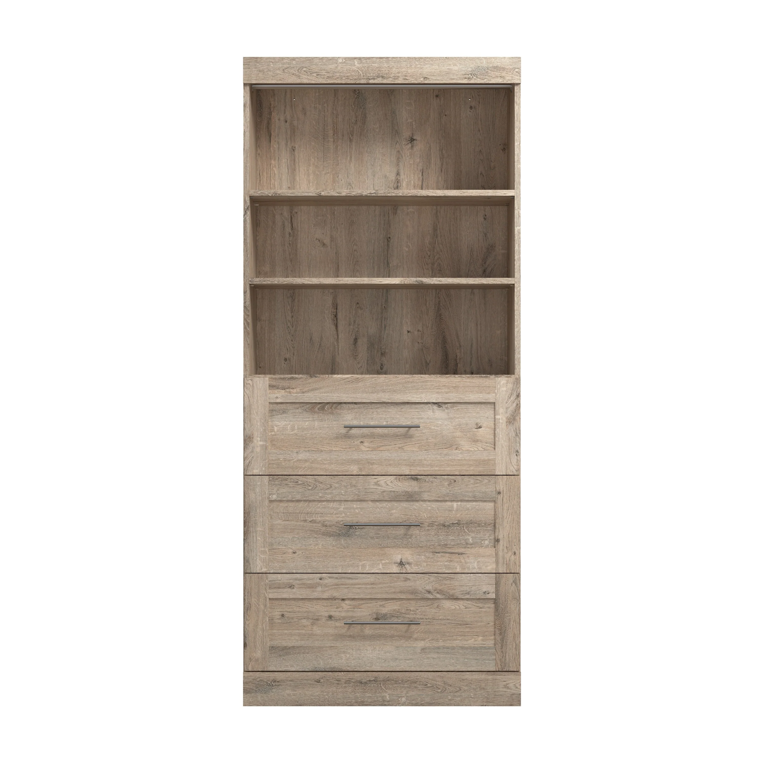 Pur 25W Closet Organizer with Drawers by Bestar