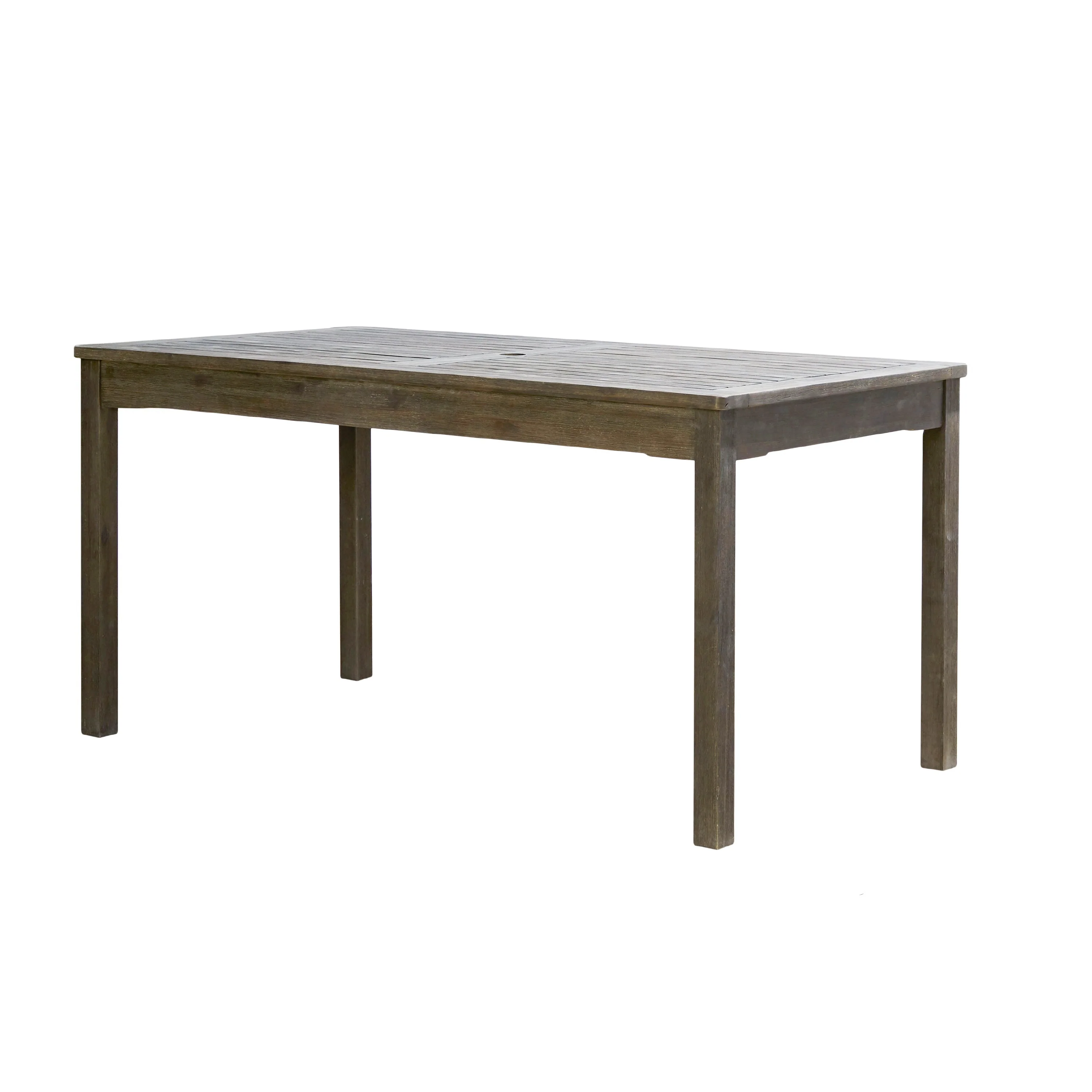 Caladesi Farmhouse Wood Outdoor Dining Table