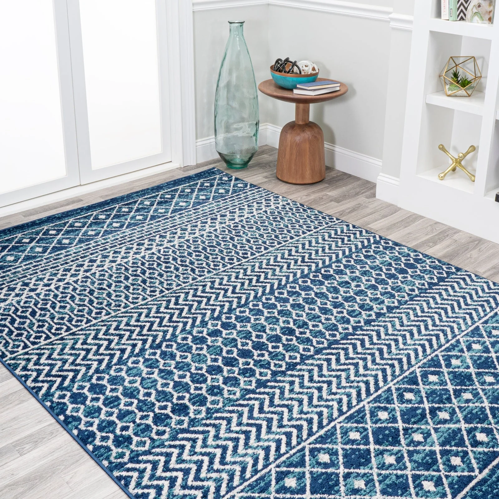 Arta Moroccan Vintage Geometric Area Rug