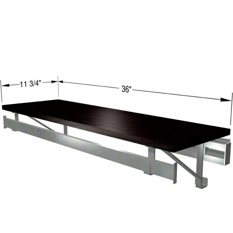 arrange a SPACE RCMSY Single Shelf-Hang Closet System
