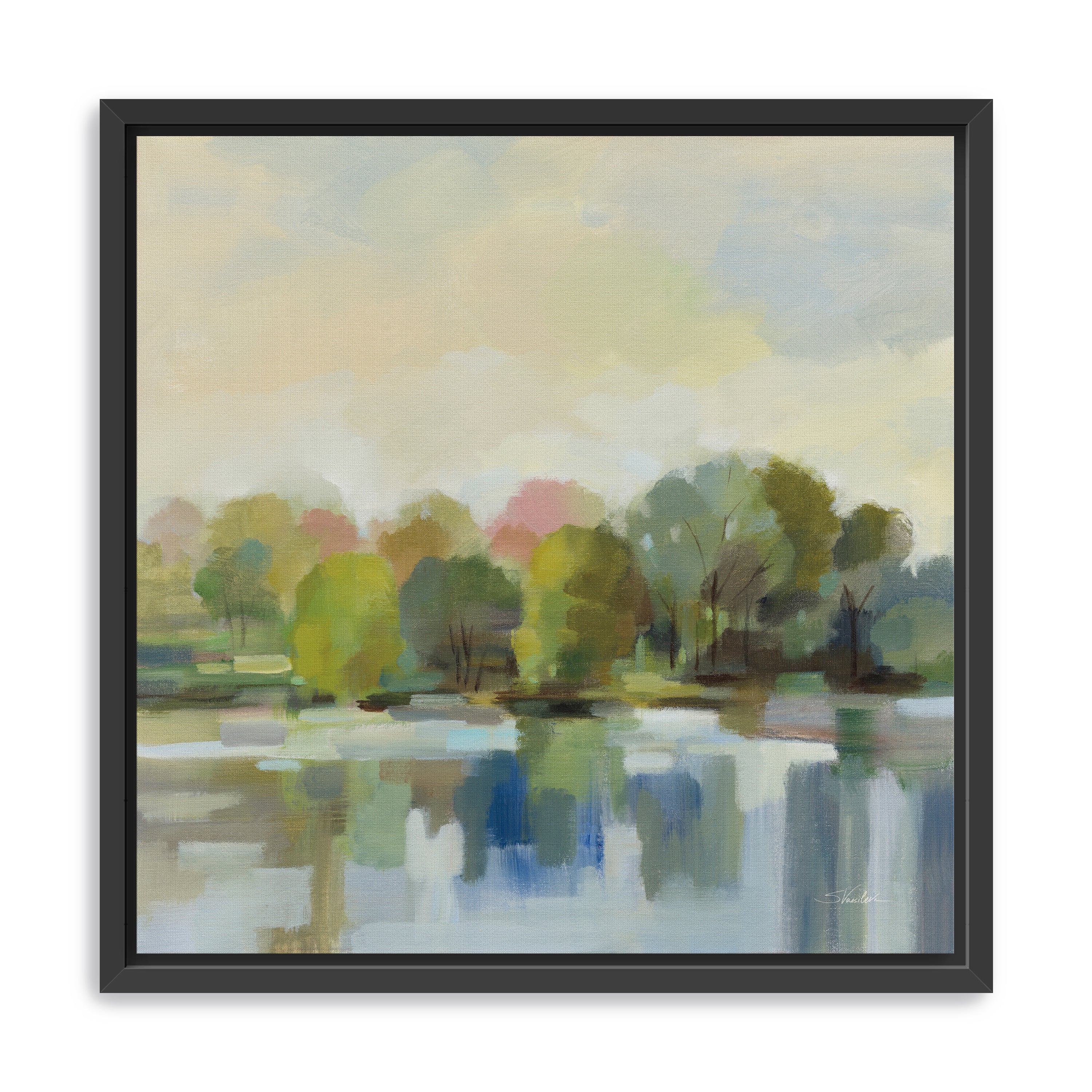 Spring Willows Canvas Giclee