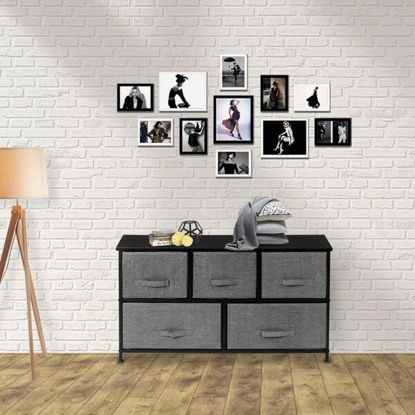 Living Room Unit Storage Cabinet with Drawers Simple TV Stand Chest of Drawers