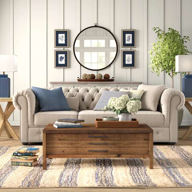 Zaffelare 98.5'' Upholstered Sofa