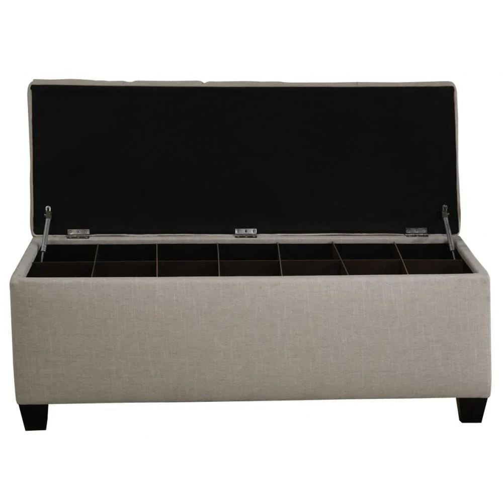 The Sole Secret Shoe Storage Bench - Sand