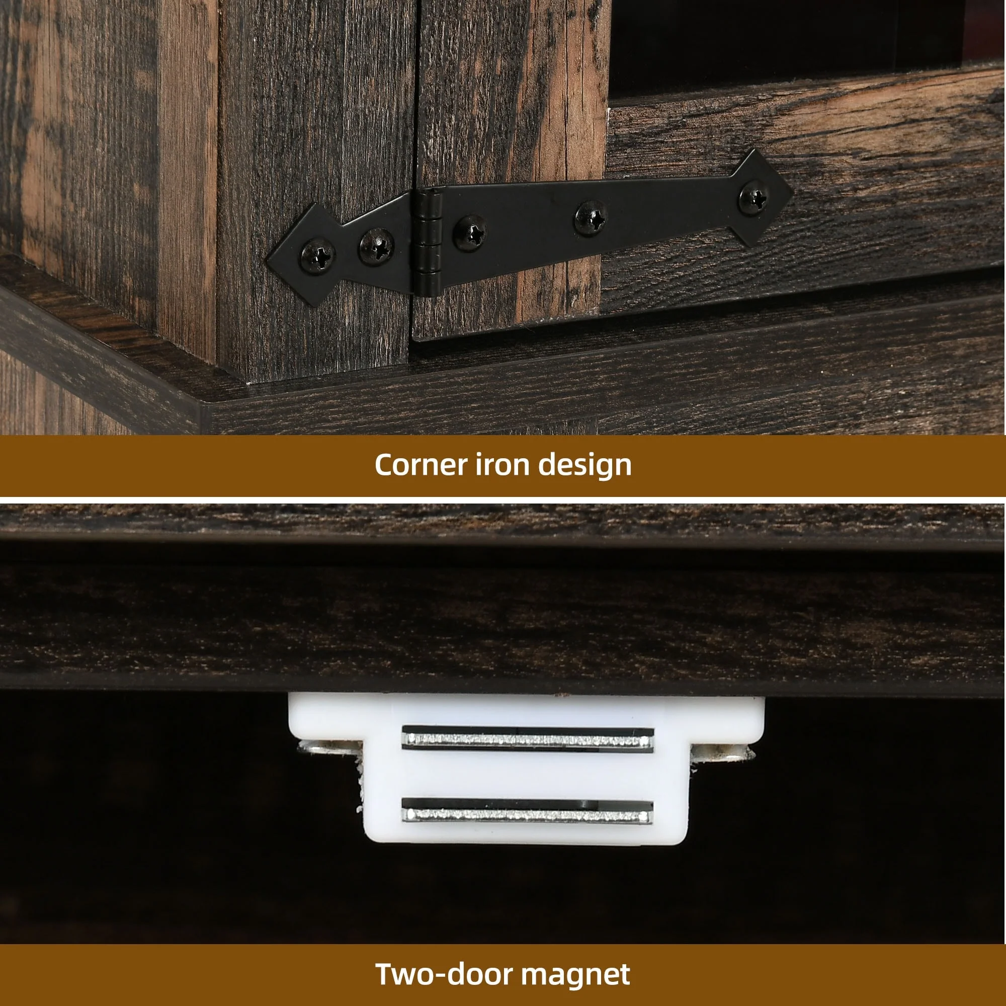 Farmhouse Kitchen Pantry Storage Cabinets