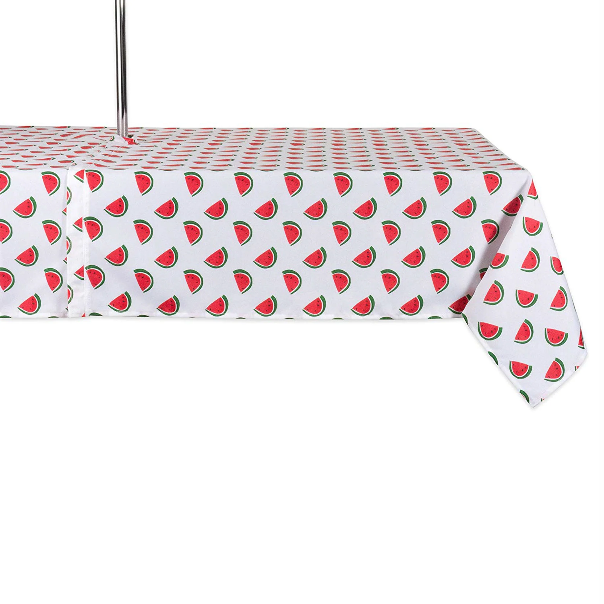 Watermelon Print Outdoor Tablecloth With Zipper