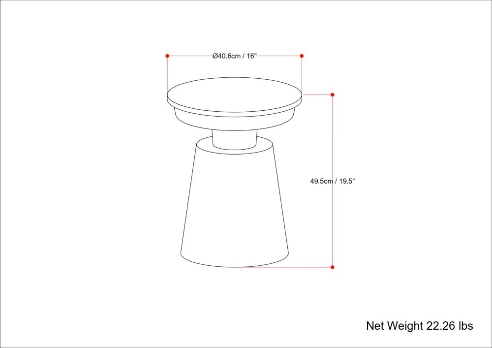 Jaxine Side Table