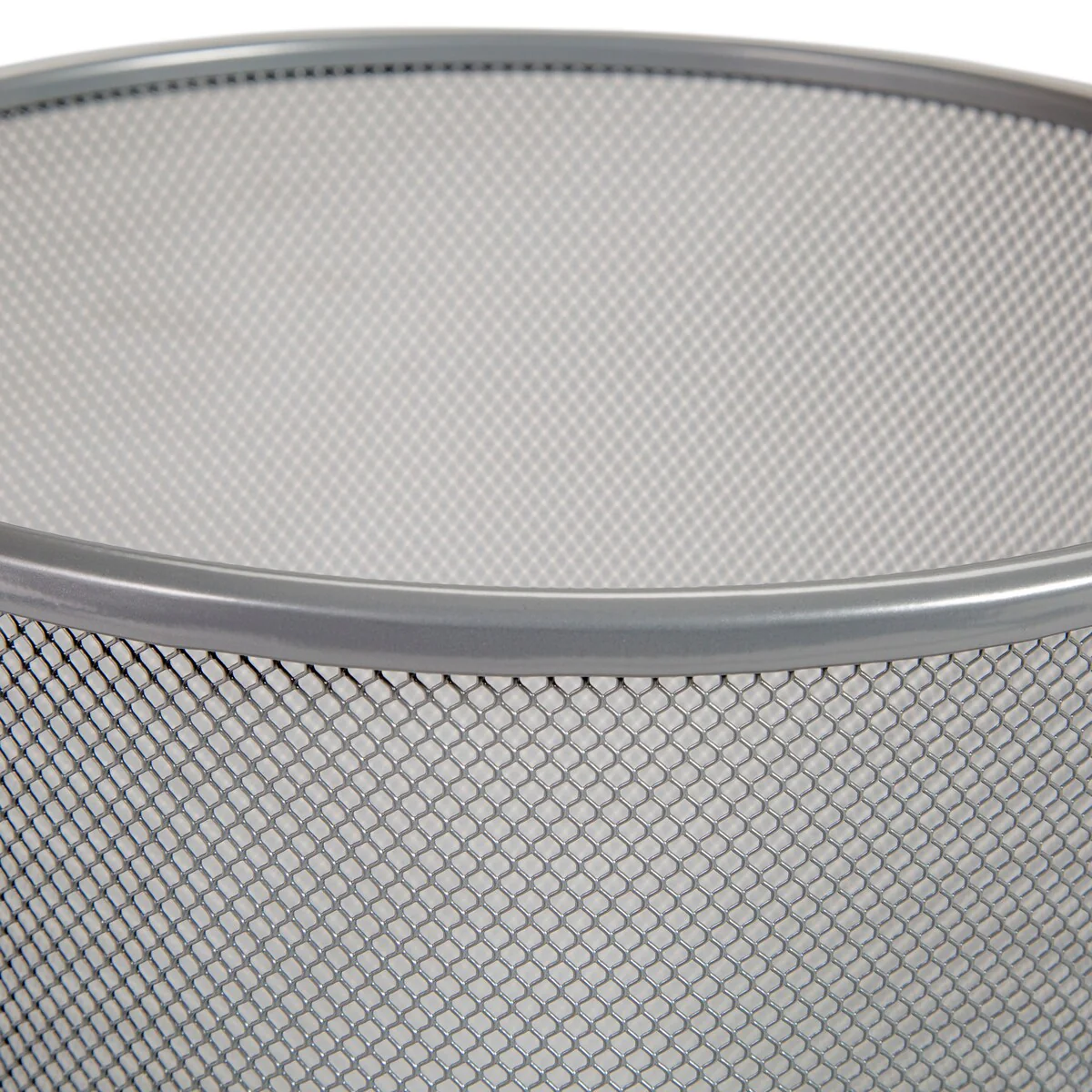 Seville Classics 6 Gal. Round Mesh Trash Can Recycling Bin (2-Pack)