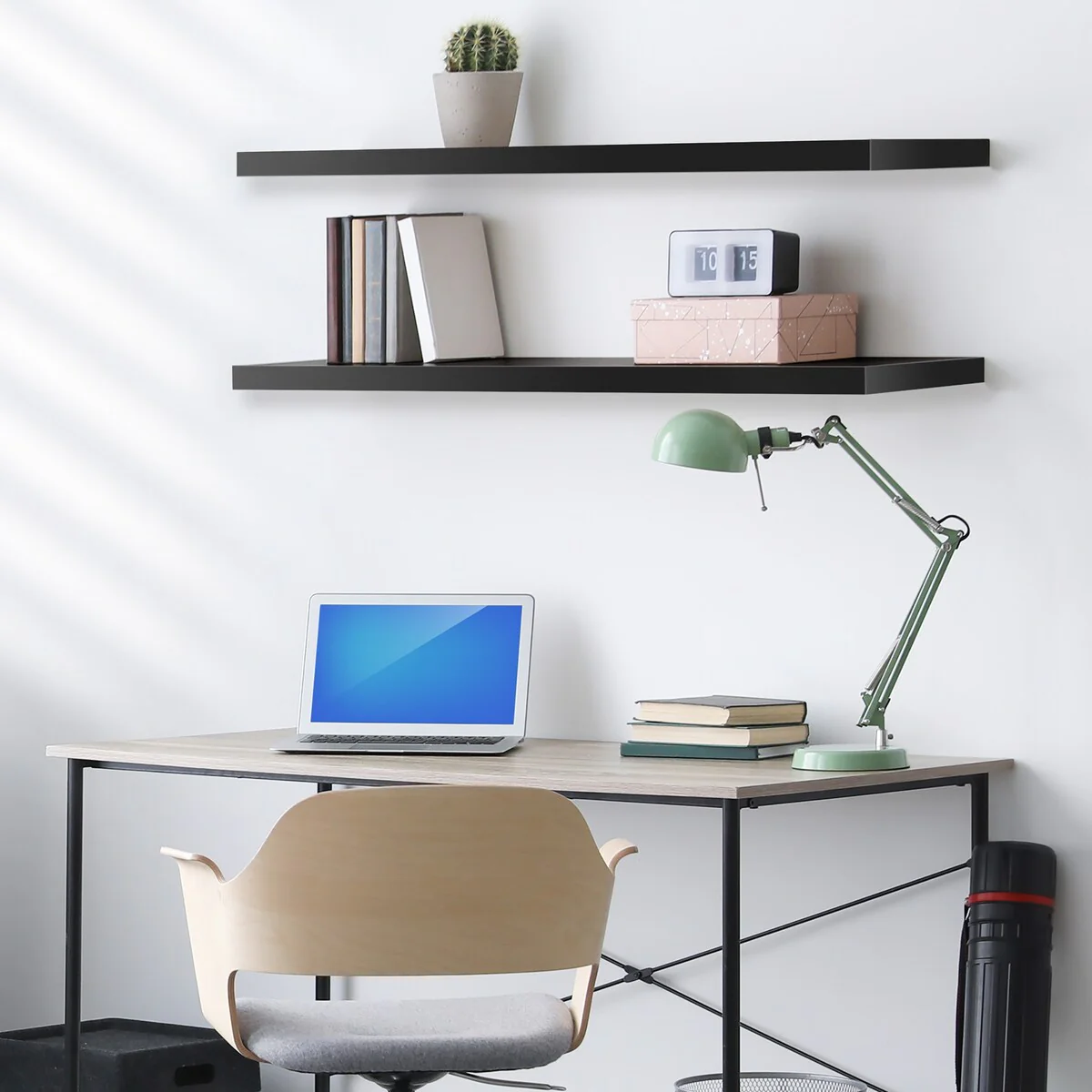 Sorbus Long Floating Shelves for Wall Set of 2 - 35