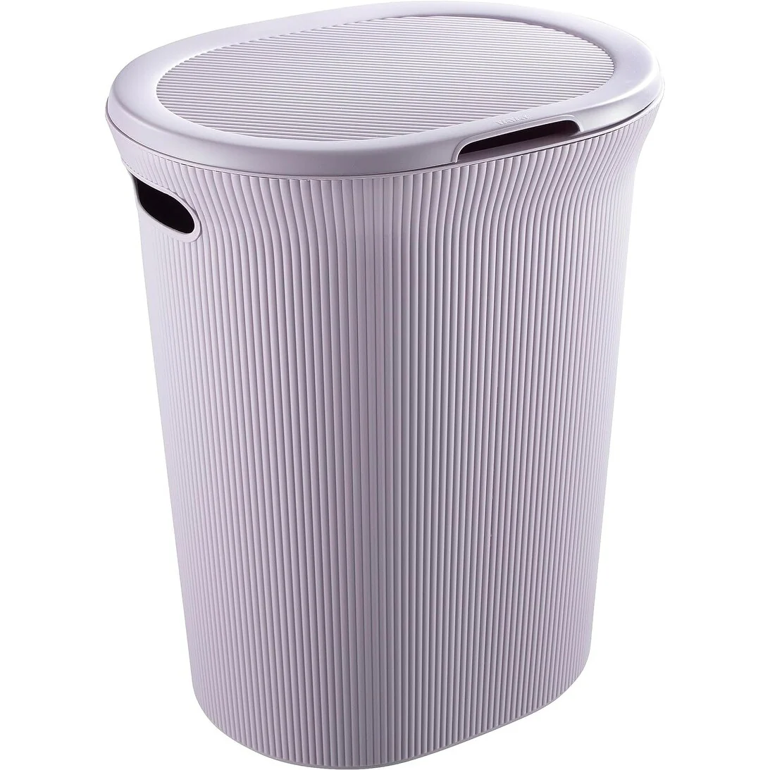 Ribbed Laundry Basket 35 Liter Lilac - 40 Liter