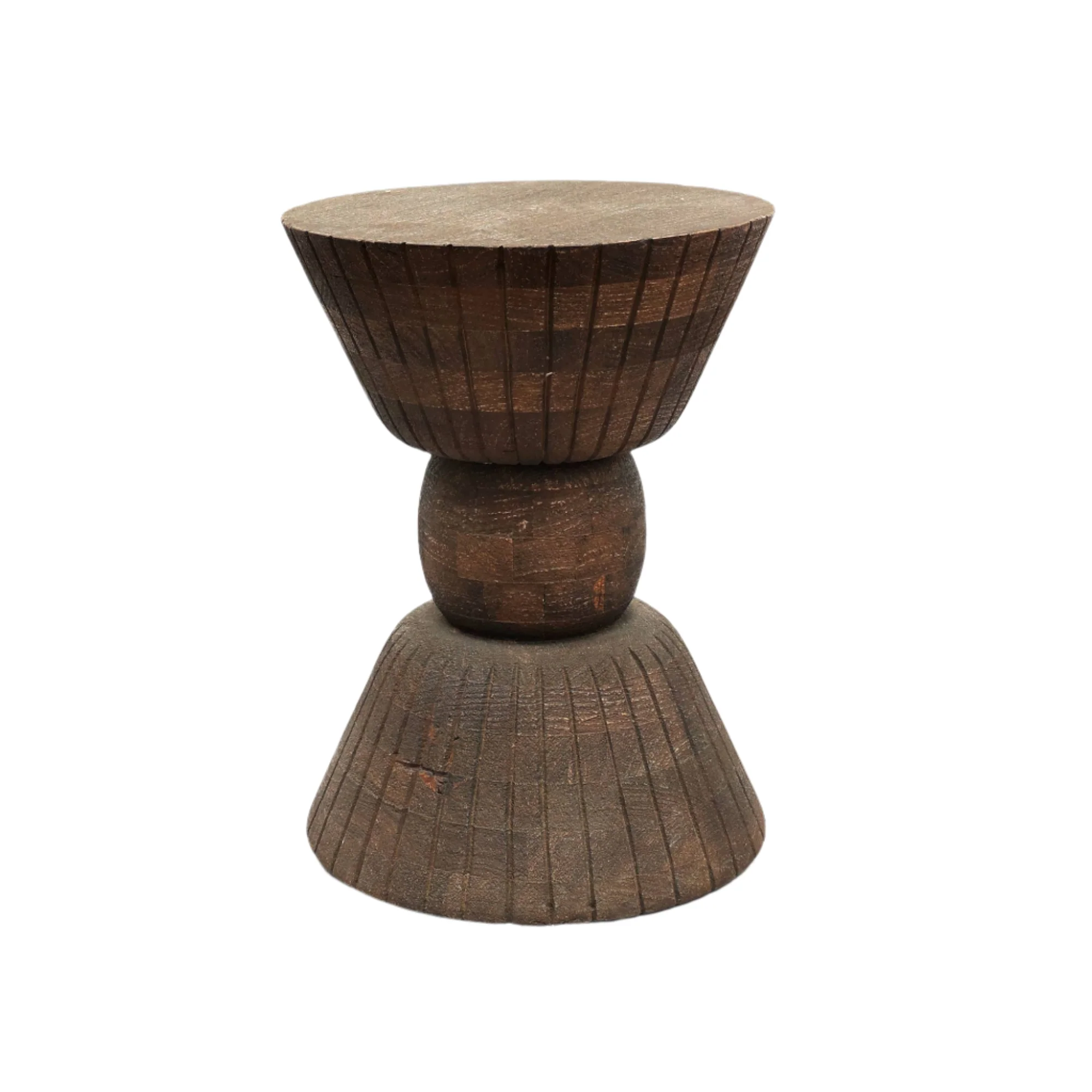 Decorative Wooden End Table