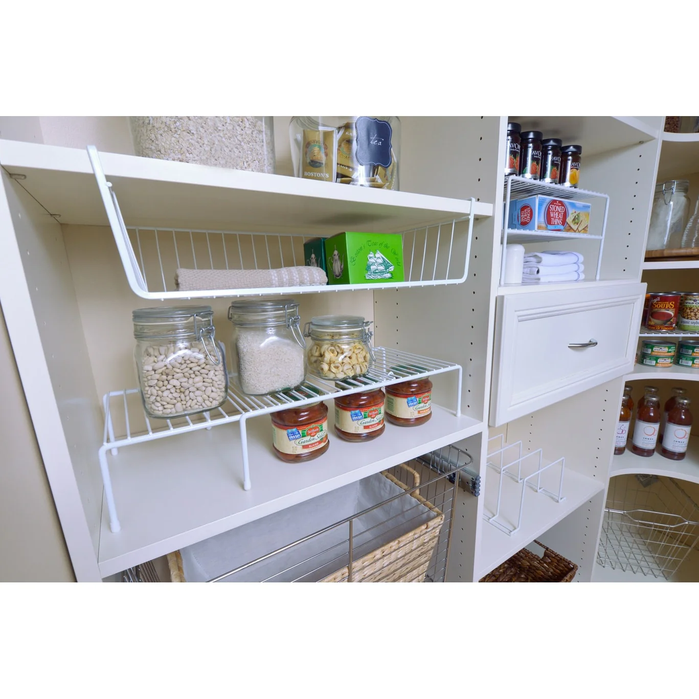 Organized Living White Adjustable Storage Shelf