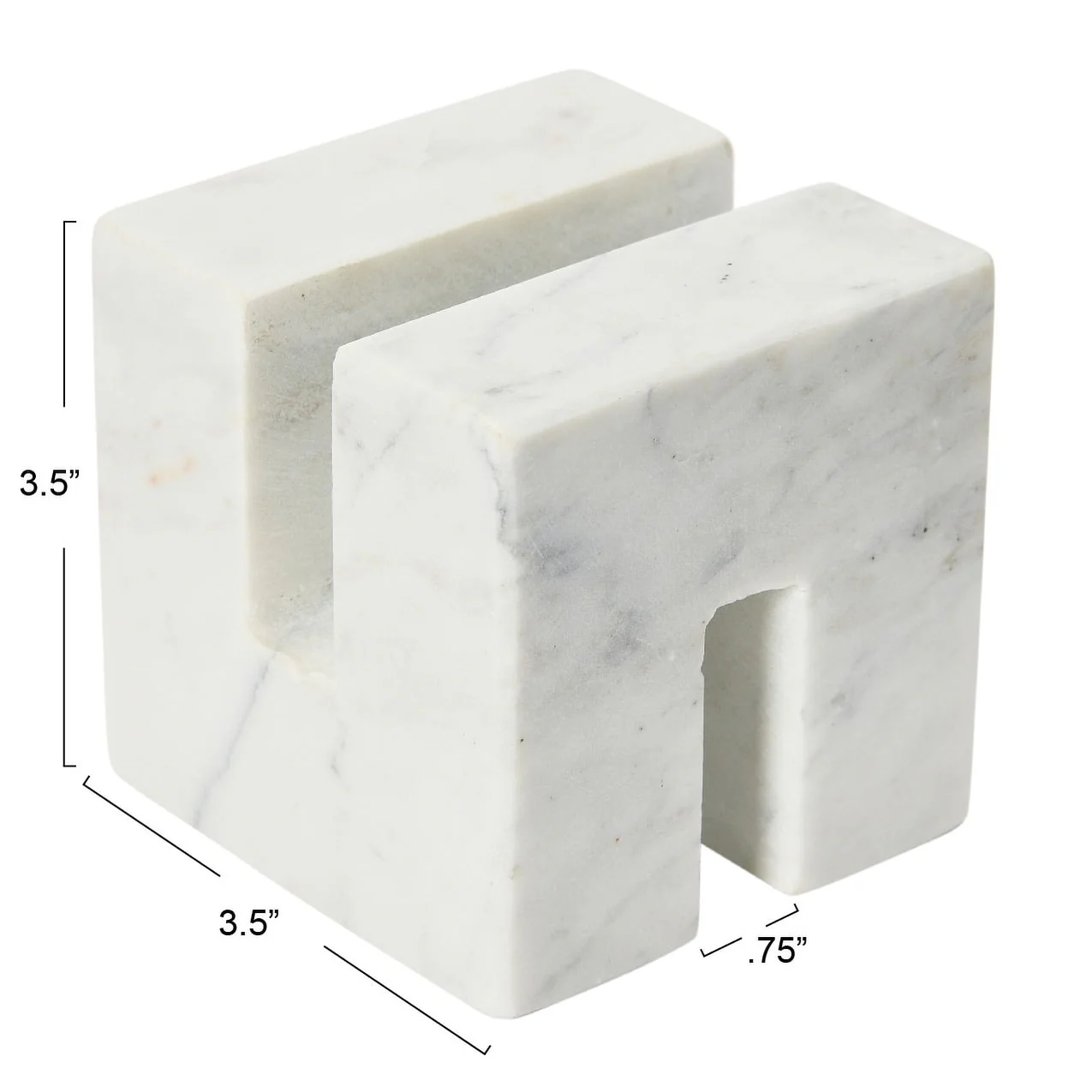 Contemporary Marble Cookbook Stand