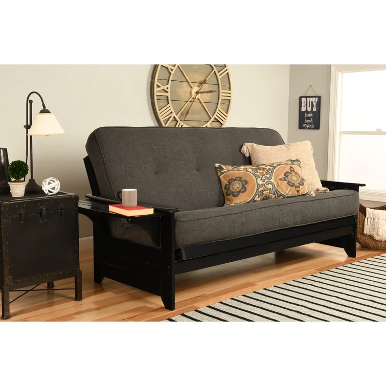 Johnte 82'' Wide Full Futon And Mattress