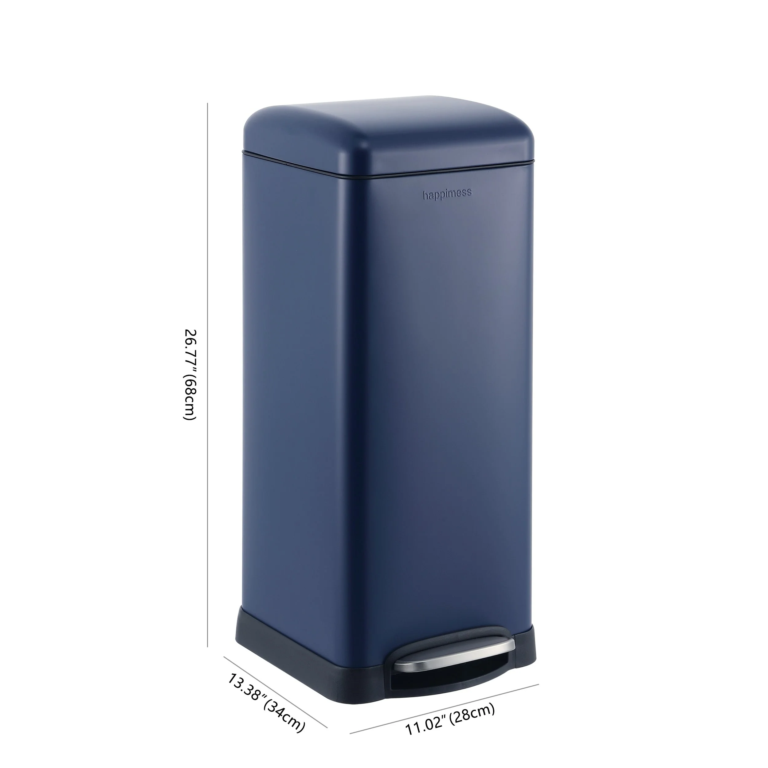 happimess Betty Retro 8-Gallon Step-Open Trash Can