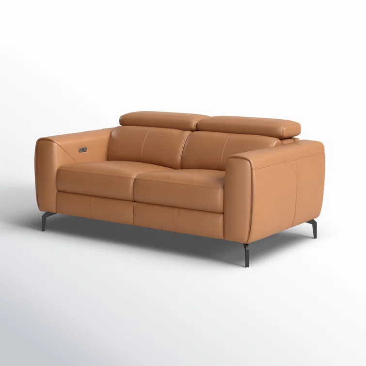 Gonsalez 70'' Upholstered Power Reclining Loveseat
