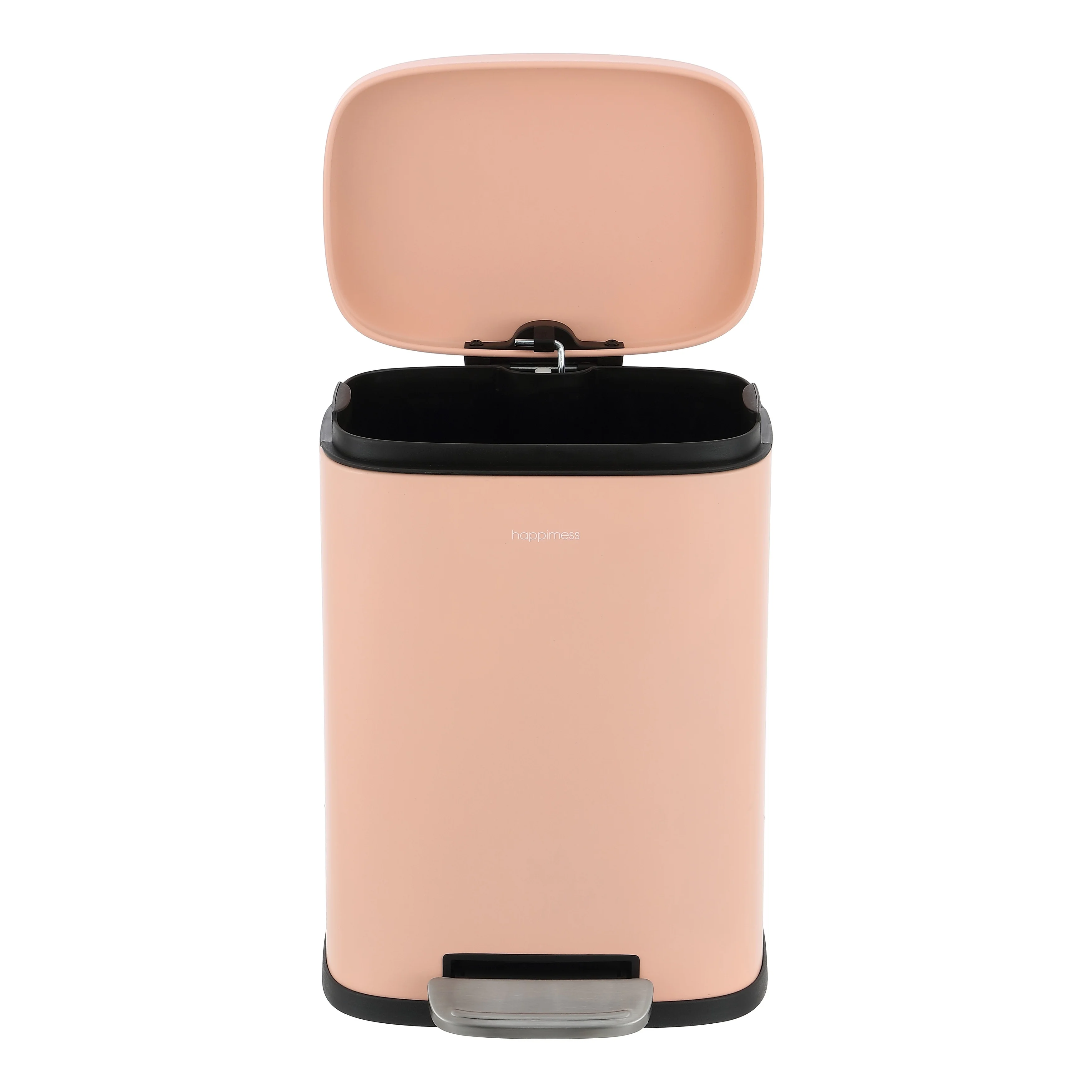 happimess 13-Gallon Trash Can with Soft-Close Lid and FREE Mini Trash Can